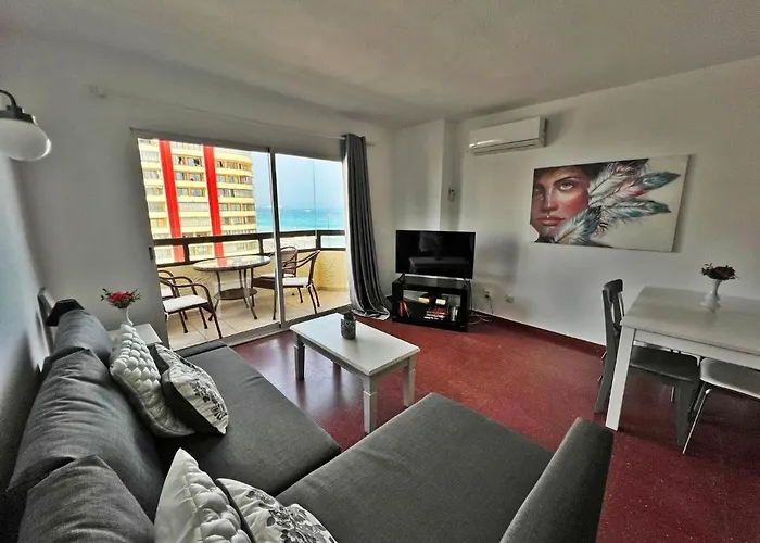 Apartman Primera Linea De Playa Con Vistas Al Mar